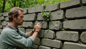 renforcer un mur en pierre qui penche